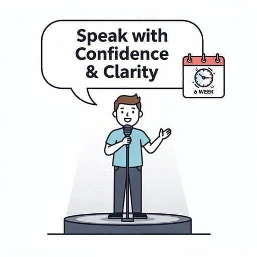 How to Speak with Confidence & Clarity in 6 Weeks