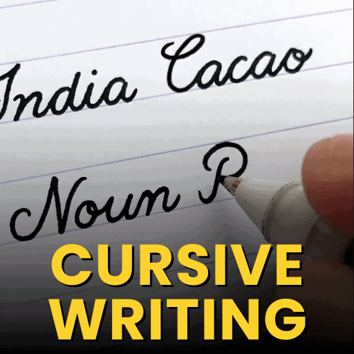 Cursive Writing for English