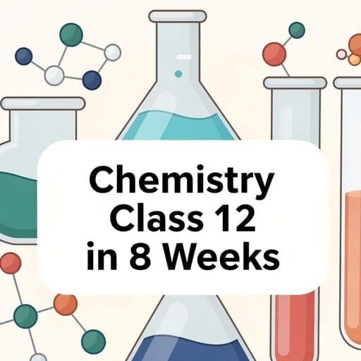 8 Weeks Preparation   Chemistry Class 12