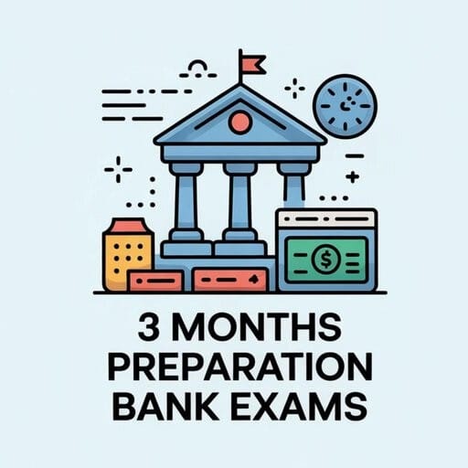 3 Months Preparation for Bank Exams
