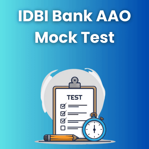 IDBI Bank AAO Mock Test Series