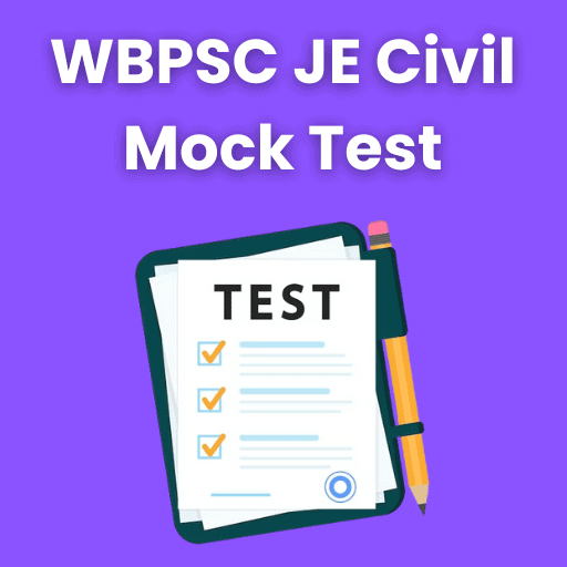 WBPSC JE Civil Mock Test Series 2026
