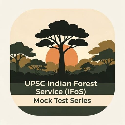 UPSC Indian Forest Service (IFoS) Mock Test Series