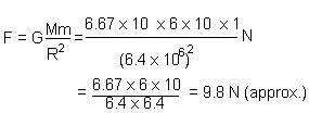 Gravitation - Science Class 9 NCERT Solutions