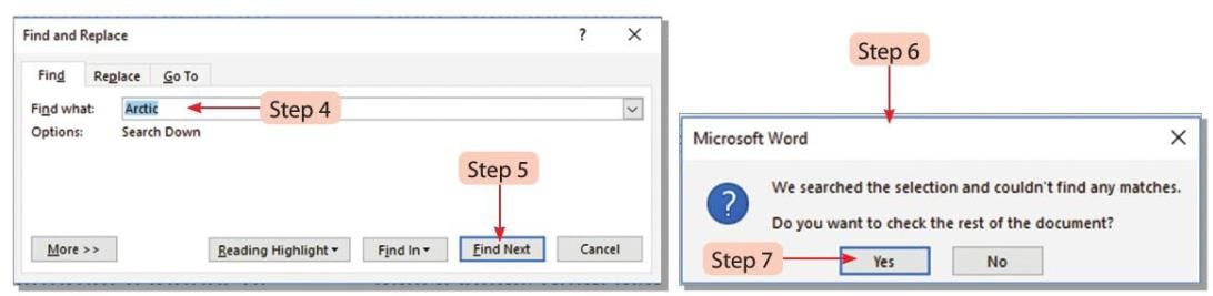 Advance features of Word Processor (Part - II) Chapter Notes | Computer Studies Class 5 ICSE