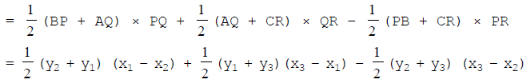 Collinearity of Three Points, Section Formula and Areas of Triangles, Class 10, Science