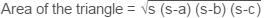 NCERT Solutions Chapter 12 - Heron`s Formula (I), Class 9, Maths