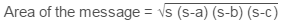 NCERT Solutions Chapter 12 - Heron`s Formula (I), Class 9, Maths