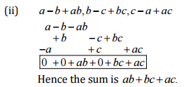 NCERT Solutions (Ex - 9.1,9.2,9.3) - Algebraic Expressions, Class 9, Maths - Class 8