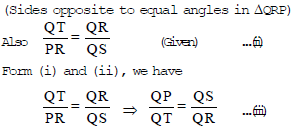 Criteria for Similarity of Triangles - Triangles, CBSE, Class 10, Mathematics
