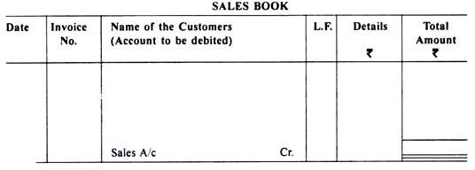Subsidiary books - Class 11