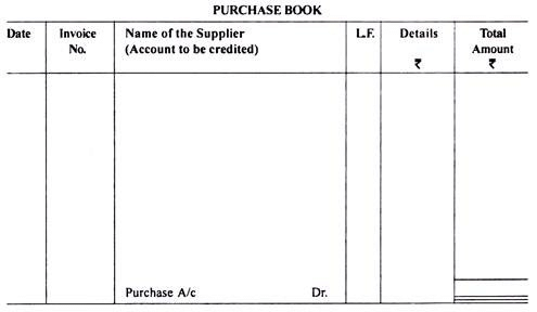 Subsidiary books - Class 11