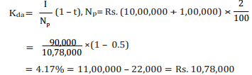 Computation of Cost of Capital (Part - 1) - Accountancy and Financial Management | Accountancy and Financial Management - B Com