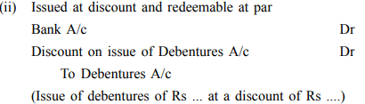 Issue of Debentures - Advanced Corporate Accounting | Advanced Corporate Accounting - B Com
