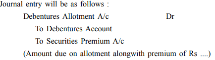 Issue of Debentures - Advanced Corporate Accounting | Advanced Corporate Accounting - B Com