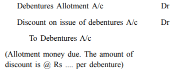 Issue of Debentures - Advanced Corporate Accounting | Advanced Corporate Accounting - B Com