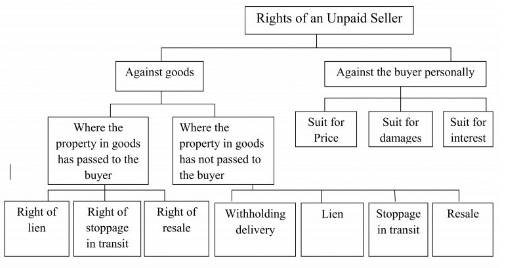 Rights of an Unpaid Seller - The Sale of Goods Act(1930) , Business Law