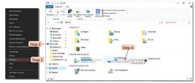 File Management: Organisation of Folders Chapter Notes | Computer Studies Class 3 ICSE