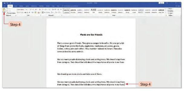 Word 2016 Chapter Notes | Computer Studies Class 3 ICSE