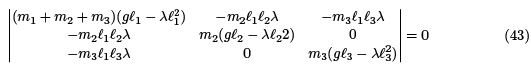 Theory of small oscillations - Classical Mechanics, CSIR-NET Mathematical Sciences | Mathematics for IIT JAM, GATE, CSIR NET, UGC NET