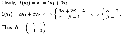 Matrix Representation of Linear Transformations - Matrix Algebra, CSIR-NET Mathematical Sciences | Mathematics for IIT JAM, GATE, CSIR NET, UGC NET