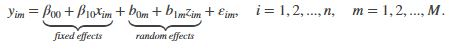 Fixed, random and mixed effects models, CSIR-NET Mathematical Sciences | Mathematics for IIT JAM, GATE, CSIR NET, UGC NET