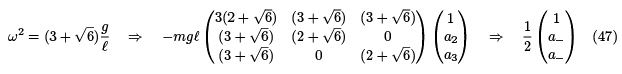 Theory of small oscillations - Classical Mechanics, CSIR-NET Mathematical Sciences | Mathematics for IIT JAM, GATE, CSIR NET, UGC NET