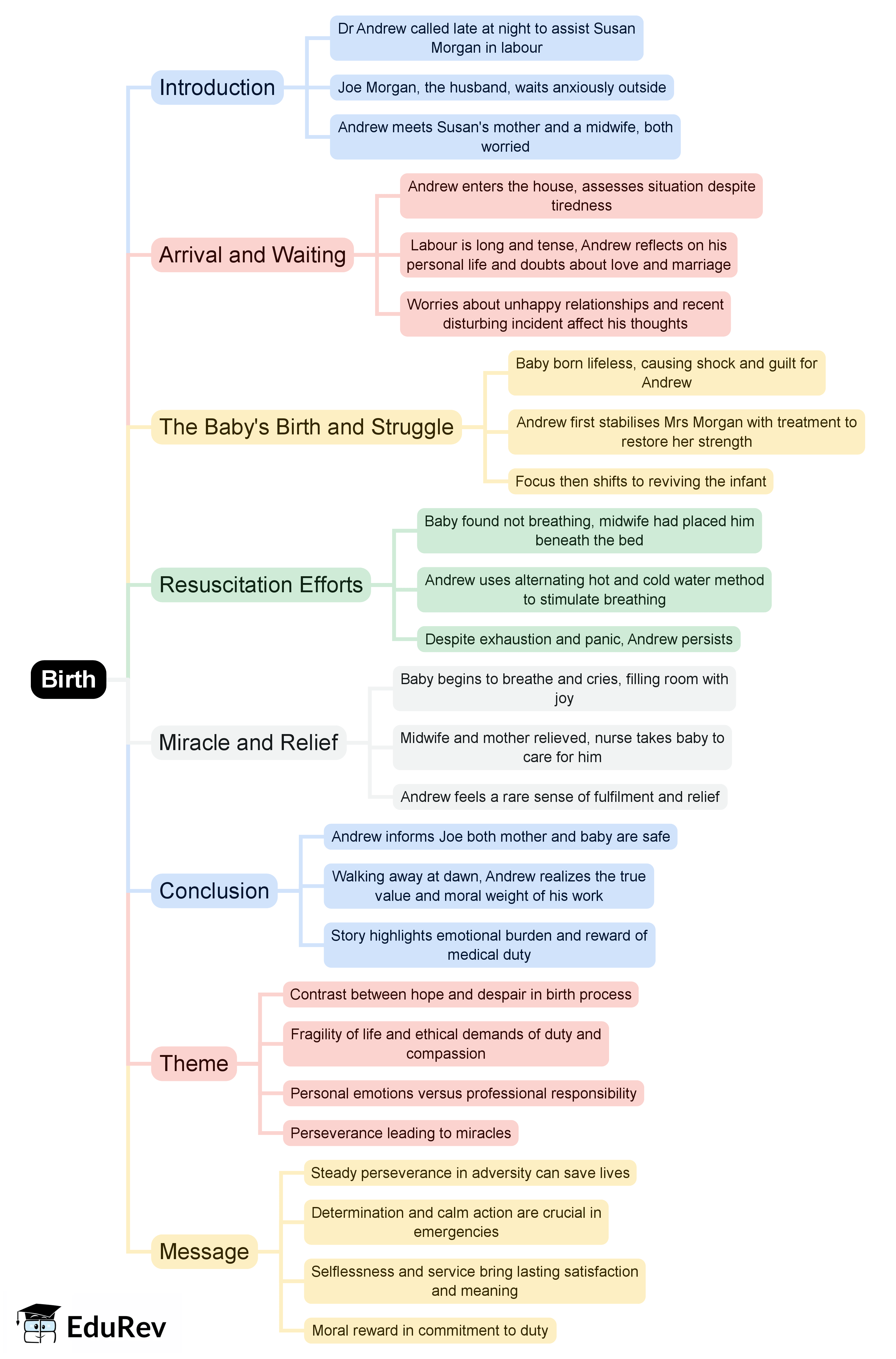 Mind Map: Birth
