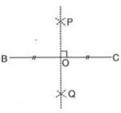 Constructions (Using Ruler and Compasses Only) Chapter Notes | Mathematics Class 8 ICSE