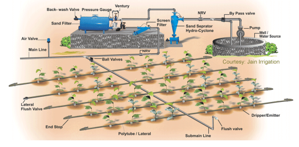 Irrigation methods - Scheduling of Irrigation and Fertilizers, Crop Production | Crop Production Notes- Agricultural Engineering