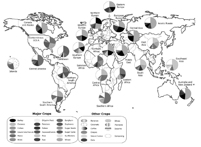 Geographical Distribution of Crops - Part-1 Introduction, Crop Production | Crop Production Notes- Agricultural Engineering