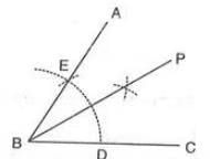 Constructions (Using Ruler and Compasses Only) Chapter Notes | Mathematics Class 8 ICSE