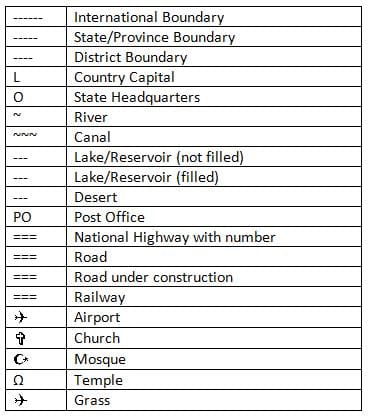 Understanding Maps Chapter Notes - Social Studies Class 4 ICSE PDF Download