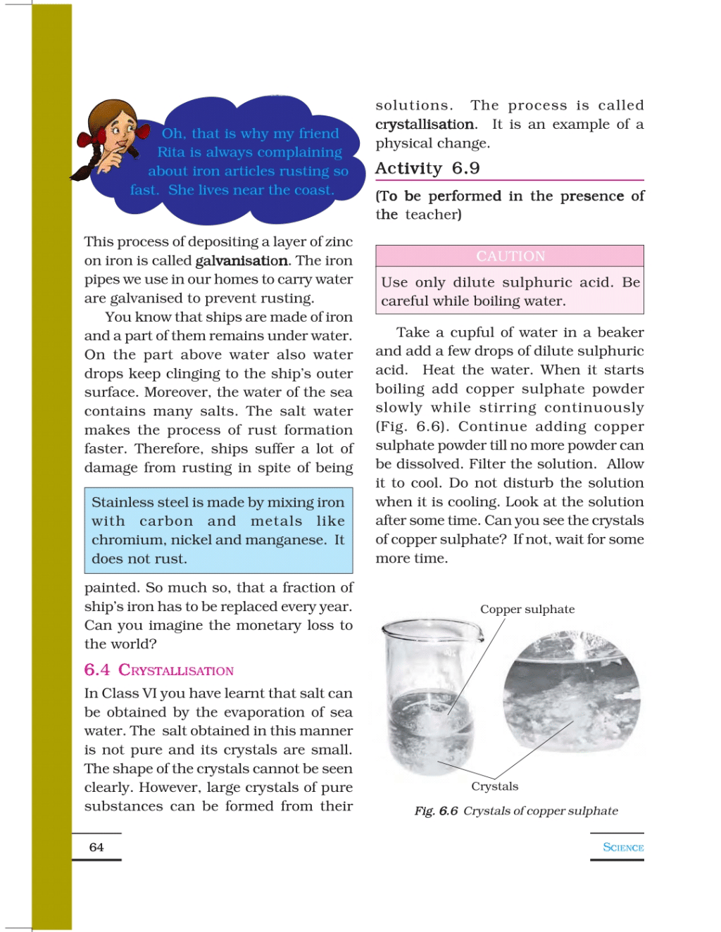 Chapter-6 Physical and Chemical Changes (e-book). - Class 7 PDF Download