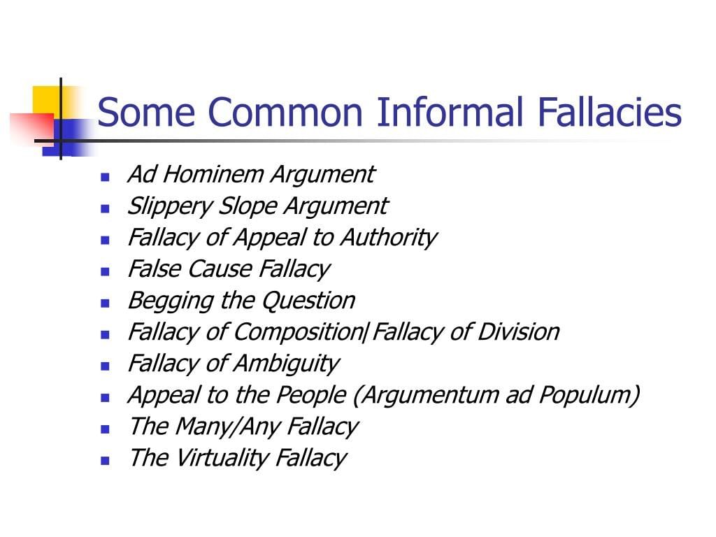 Notes: Fallacies | Logical Reasoning for UGC NET
