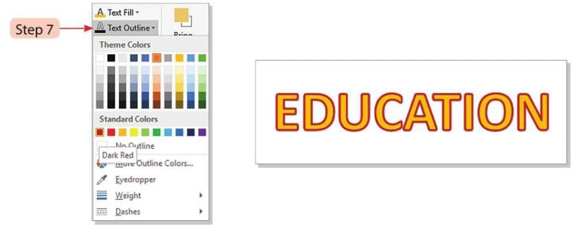 Presentation Software: Special effects Chapter Notes | Computer Studies Class 5 ICSE