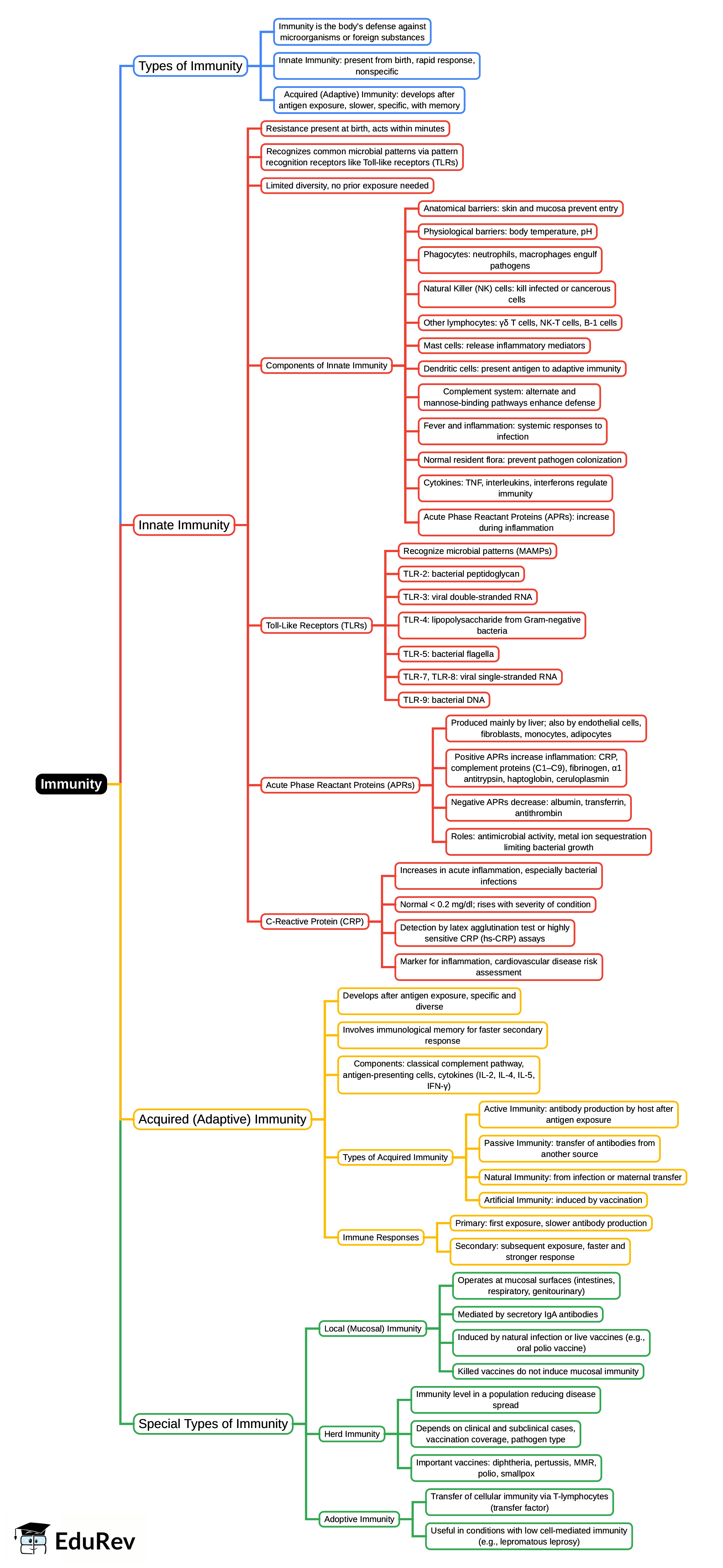 Mind Map: Immunity | Microbiology - NEET PG