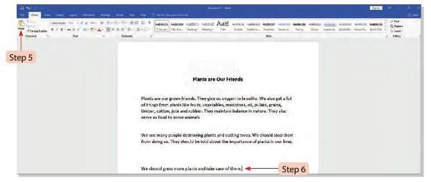 Word 2016 Chapter Notes | Computer Studies Class 3 ICSE