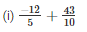 Ex-5.1, Operations On Rational Numbers, Class 7, Math RD Sharma Solutions | RD Sharma Solutions for Class 7 Mathematics