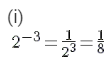 Chapter 2 - Powers (Ex-2.1) - Class 8 Math RD Sharma Solutions | RD Sharma Solutions for Class 8 Mathematics