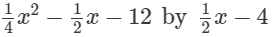 RD Sharma Solutions for Class 8 Math Chapter 8 - Division of Algebraic Expressions (Part-3) | RD Sharma Solutions for Class 8 Mathematics