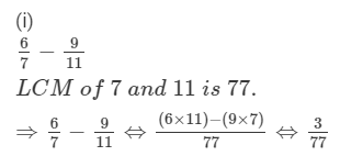 RD Sharma Solutions (Part - 1) - Ex-2.1, Fractions, Class 7, Math | RD Sharma Solutions for Class 7 Mathematics