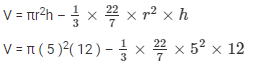 Surface Area and Volume Exercise 16.2(Part-1) - Class 10