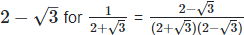 RD Sharma Solutions Ex-3.2, Rationalisation, Class 9, Maths | RD Sharma Solutions for Class 9 Mathematics