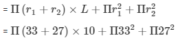 Surface Area and Volume Exercise 16.3(Part-1) - Class 10