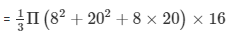 Surface Area and Volume Exercise 16.3(Part-1) - Class 10
