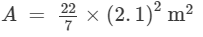 RD Sharma Solutions (Part - 1) - Ex-21.2, Mensuration - II Area of Circle, Class 7, Math | RD Sharma Solutions for Class 7 Mathematics