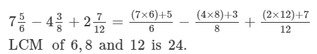RD Sharma Solutions (Part - 1) - Ex-2.1, Fractions, Class 7, Math | RD Sharma Solutions for Class 7 Mathematics