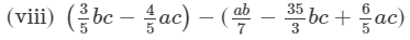 RD Sharma Solutions for Class 8 Math Chapter 6 - Algebraic Expressions and Identities (Part-1) | RD Sharma Solutions for Class 8 Mathematics