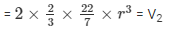 Surface Area and Volume Exercise 16.2(Part-1) - Class 10